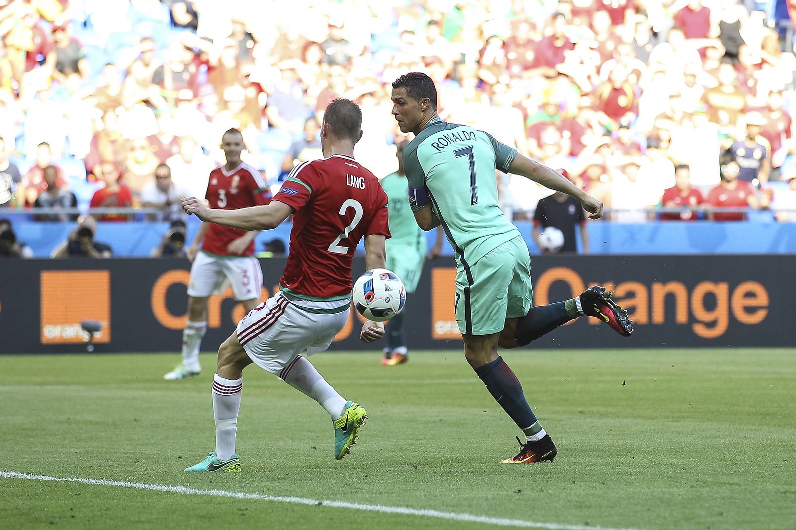Cristiano Ronaldo scores Portugal’s second goal