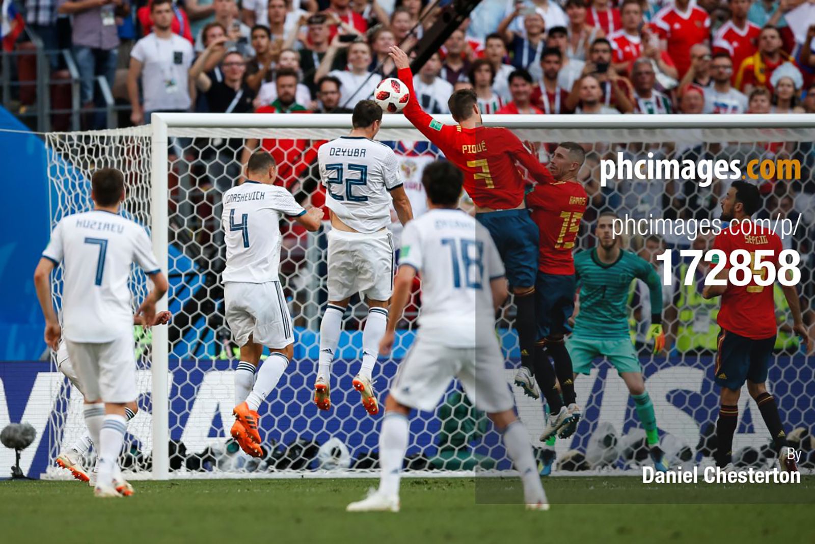 Gerard Pique concedes Spain’s penalty