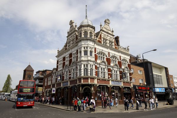 A general view of the Boleyn Pub on the corner of Green Street