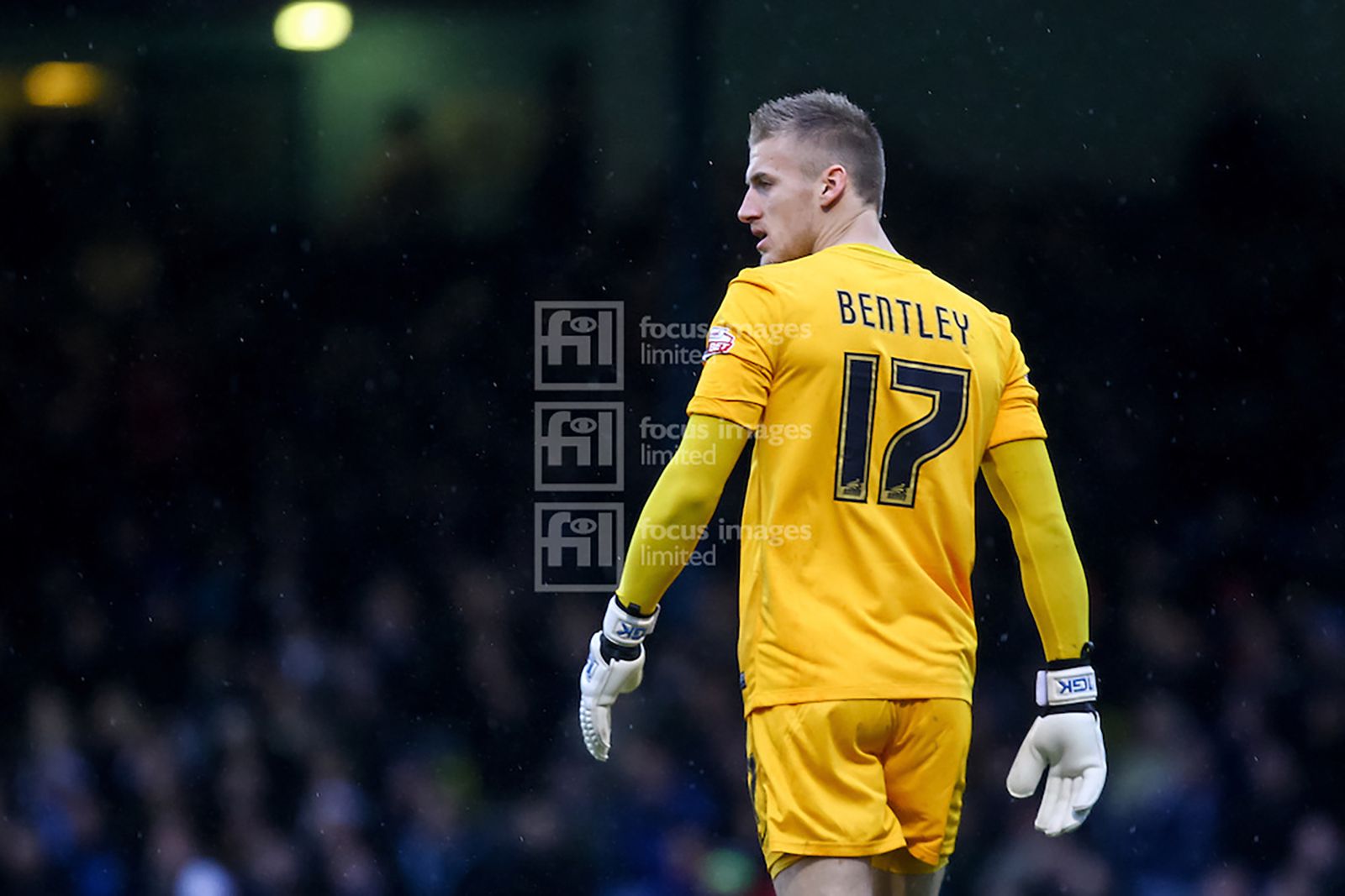 Southend keeper Daniel Bentley