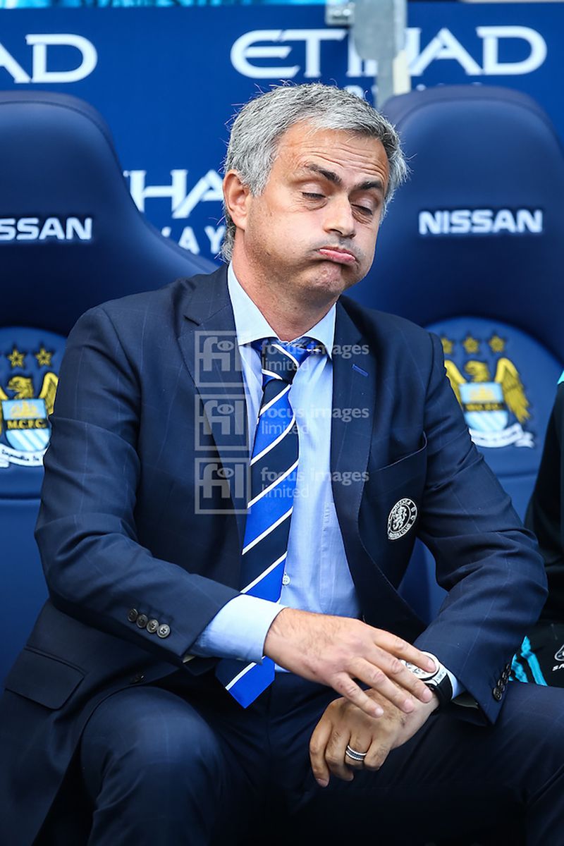 José Mourinho, a man of a million expressions