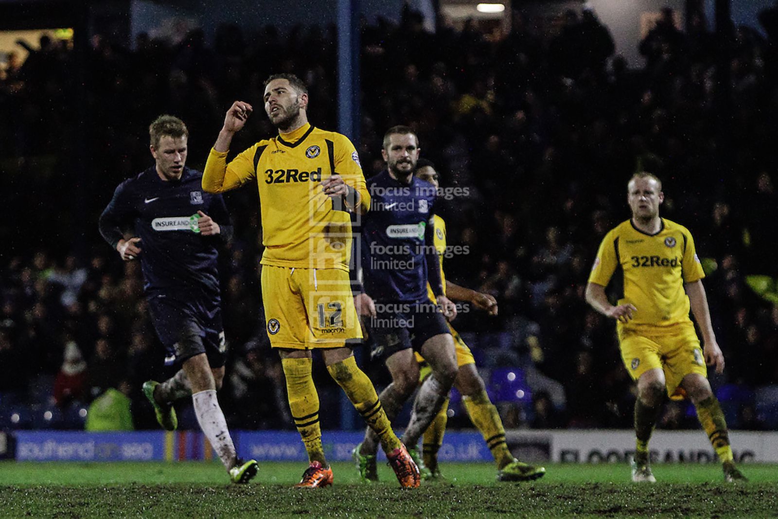 Robbie Willmott reacts after missing a penalty