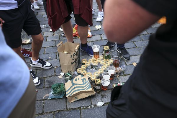 Plenty to go around as fans drink in Prague before the match