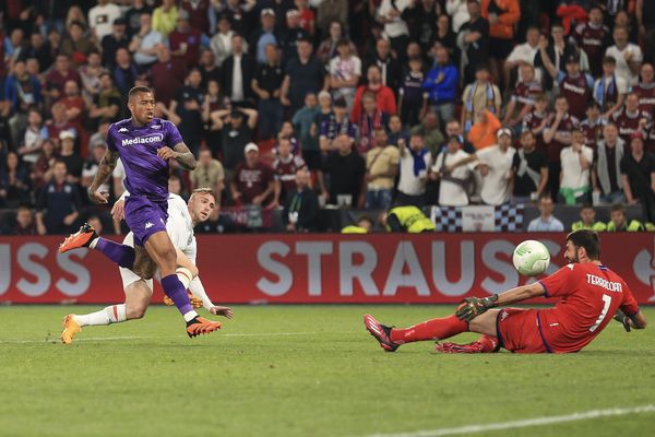 Jarrod Bowen scores the winning goal in the 90th minute to end West Ham's long wait for a trophy